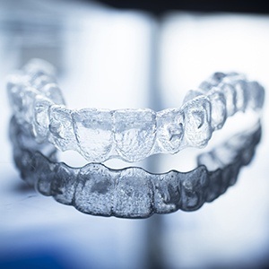 invisalign on tray