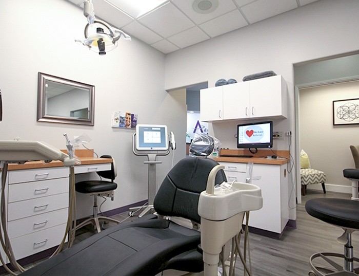 waiting room dental technology at Costa Mesa dentist