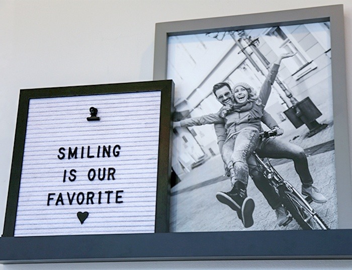 smiling is our favorite sign