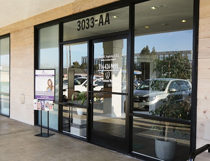 front glass doors
