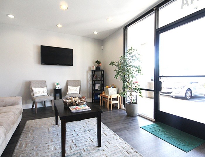 Reception dentist of Costa Mesa dental office
