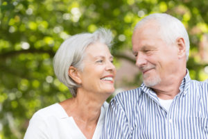 portrait of a happy couple