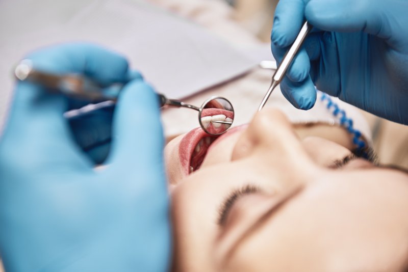 A dental checkup in Costa Mesa